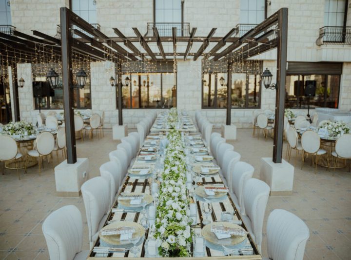 Open-air terrace at the Ambassador Hotel Amman